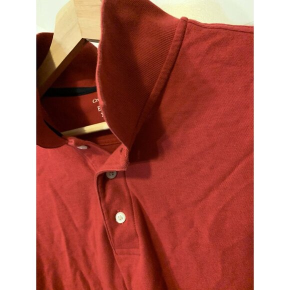 Croft and Barrow Polo Sz XL Red Faded - Picture 1 of 7